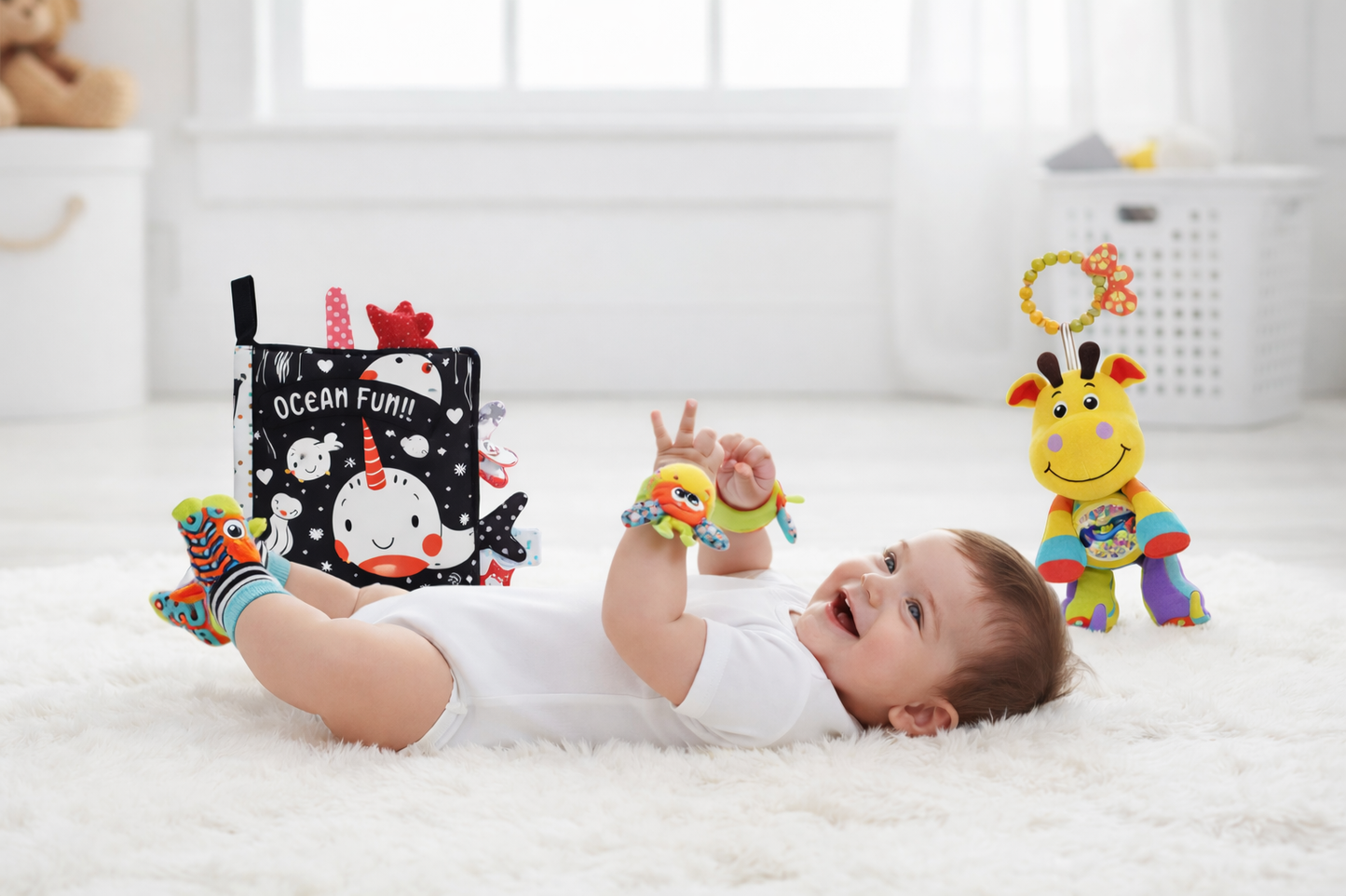 Pack estimulación Básico 0 a 6 Meses