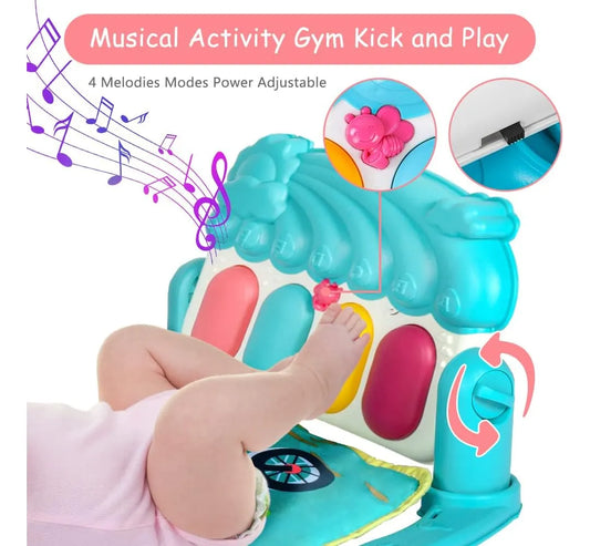Gimnasio y Piano Musical 2 en 1 para Bebé