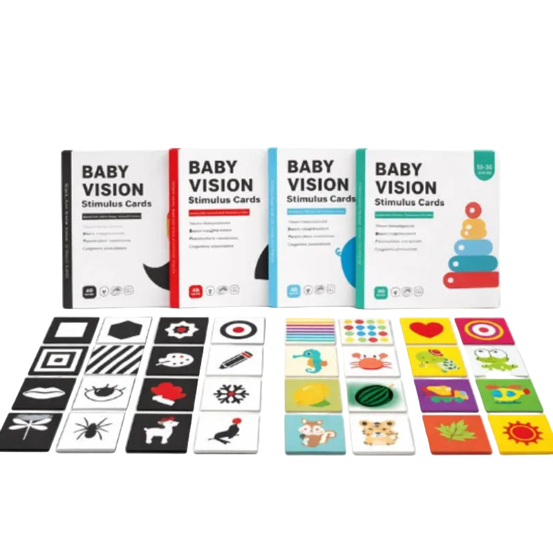 Completo Set Tarjetas de Estimulación Visual 0 a 36 meses