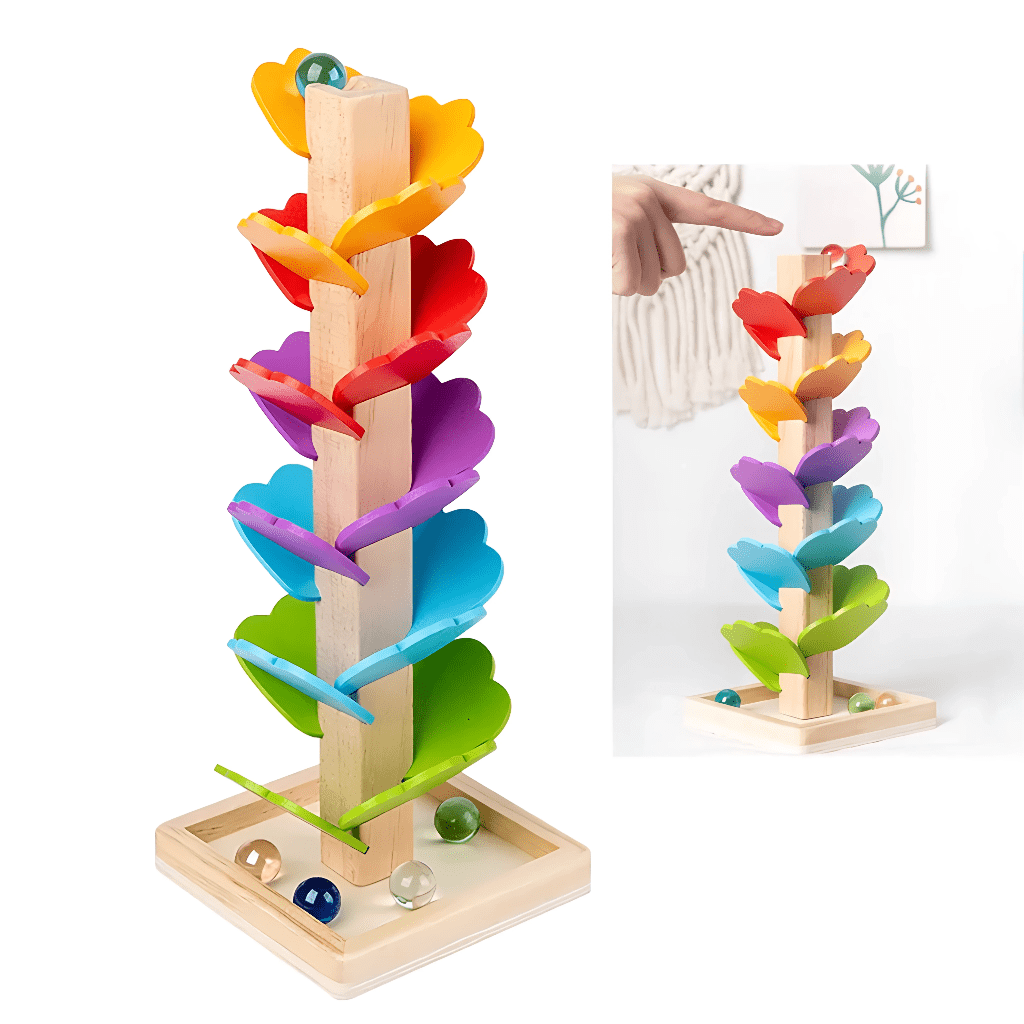 Arbol Espiral Musical de Madera