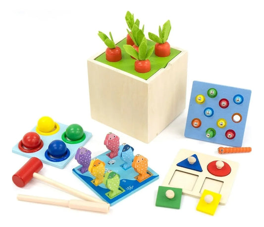 Caja Montessori 5 en 1